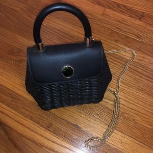 Zara Wicker Purse